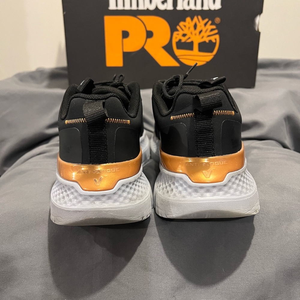 Timberland Pro Black & Gold- Safety Toe Shoes - Picture 6 of 7